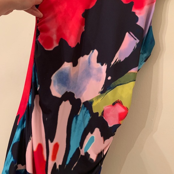 TRINA TURK Watercolor Halter Mini Dress - Picture 4 of 7